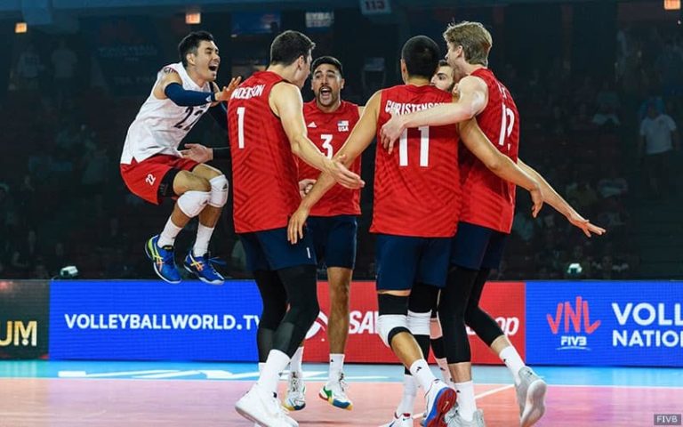 U S Men Open VNL Finals With Win Over France USA Volleyball