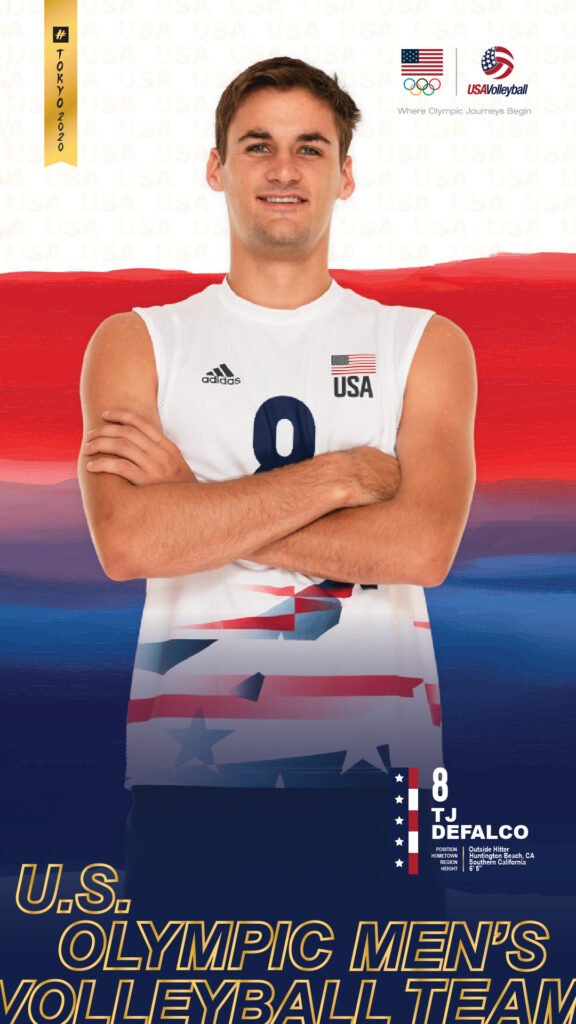 Usav Tokyo Phonewallpaper Mnt Defalco Usa Volleyball