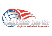 Excelsior Empire Regional Volleyball Association logo