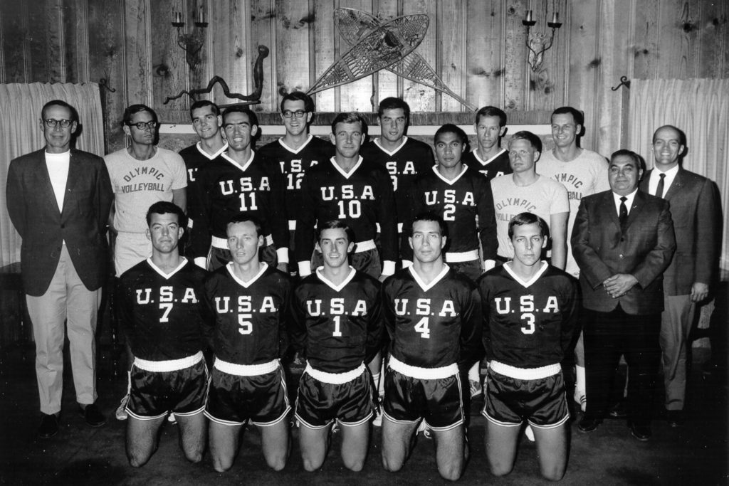 1968 Mens Olympic Team - USA Volleyball