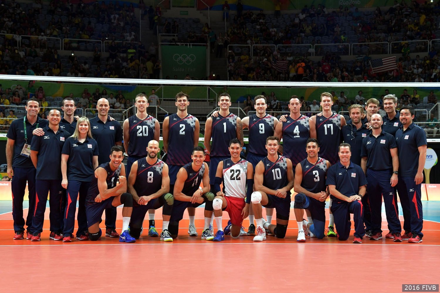 Men's National Team Olympic History USA Volleyball (2023)