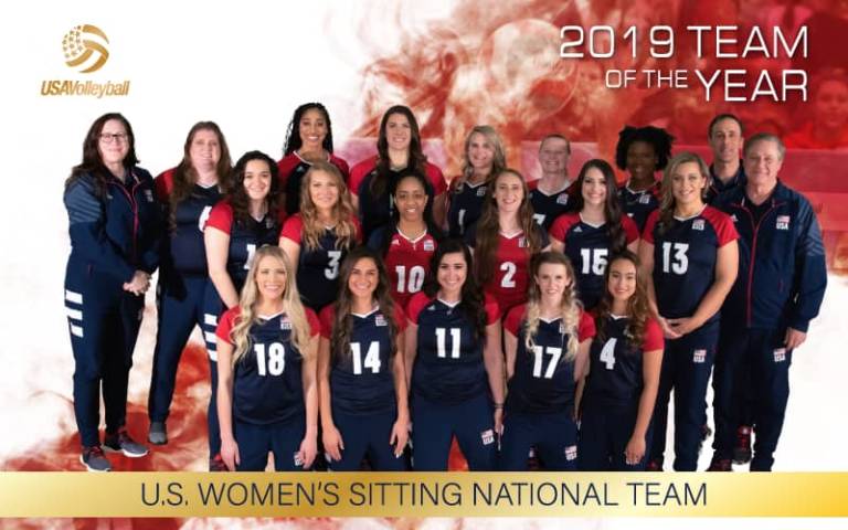 Usav Names Women's Sitting Team Of The Year - Usa Volleyball