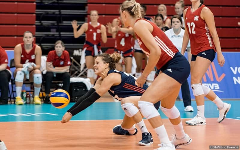 U.S. Women Set Roster for VNL Matches in Lincoln USA Volleyball