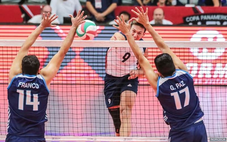 U.S. Men Open with Win at Pan American Cup - USA Volleyball