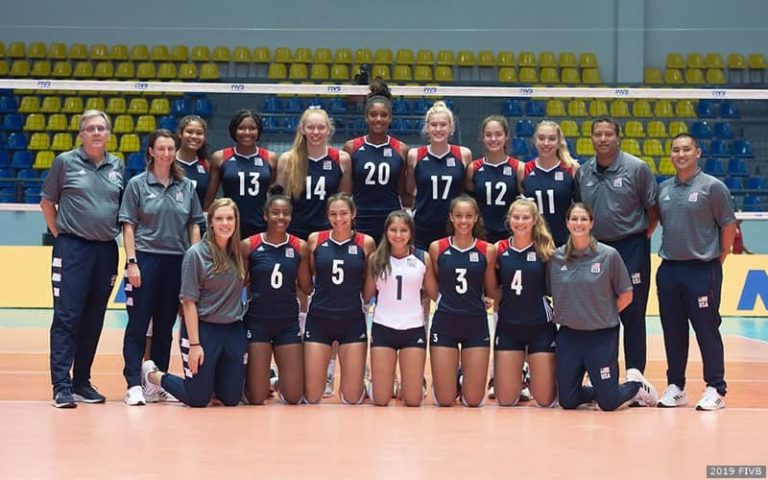 Girls Youth Team Sweeps Mexico at U18 Worlds - USA Volleyball