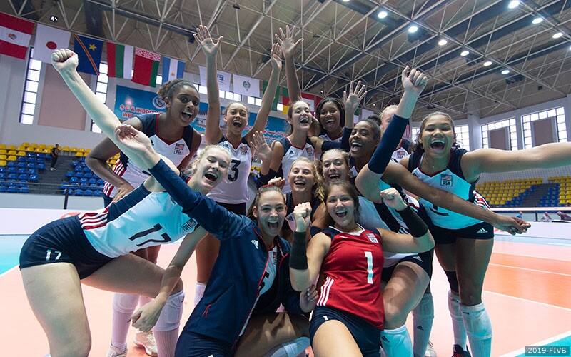 Girls Youth Team Sweeps Korea at U18 Worlds - USA Volleyball
