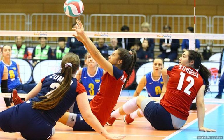 Women's Sitting Team Sweeps Ukraine at Super 6 - USA Volleyball