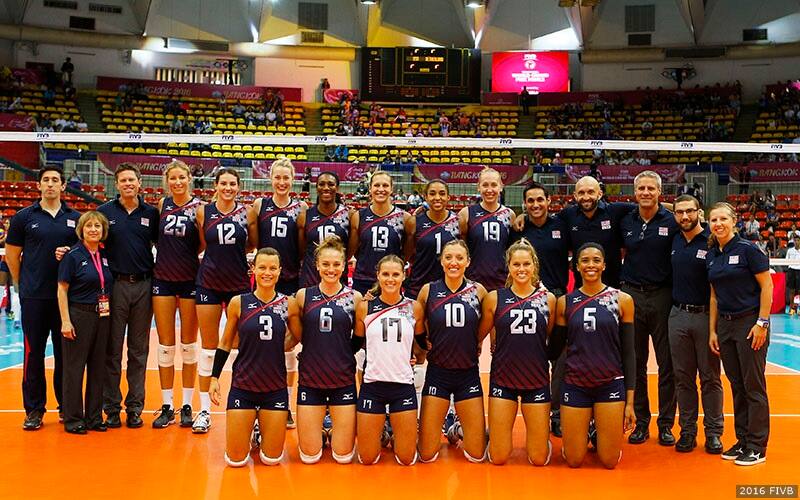 Akinradewo Scores 16 Leading U.S. Women Past Netherlands - USA Volleyball