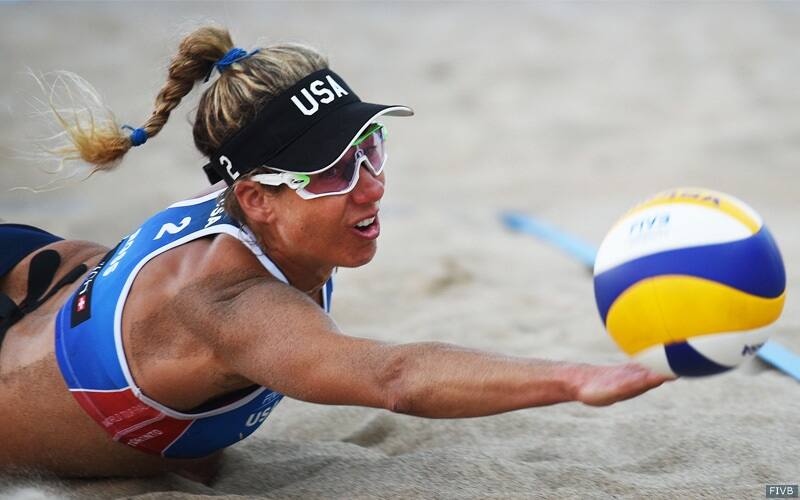 April Ross and Kerri Walsh Jennings fall to Germany in World Tour Finals qu...