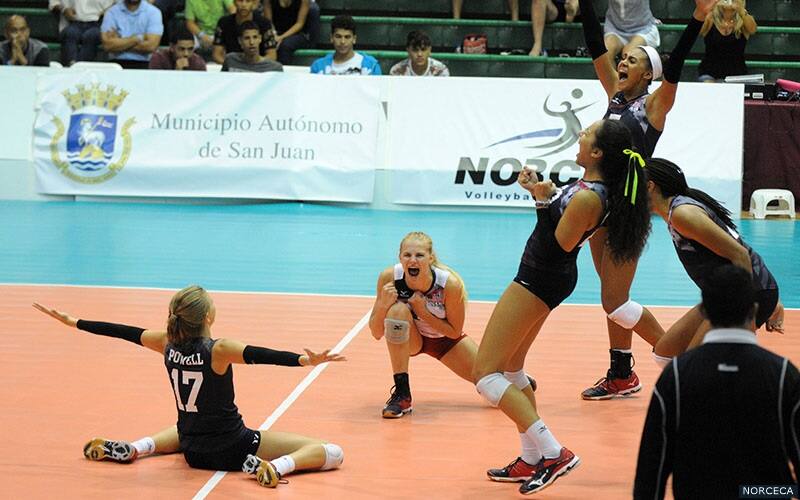 GYNT Beats Puerto Rico in 5 in NORCECA Semi - USA Volleyball
