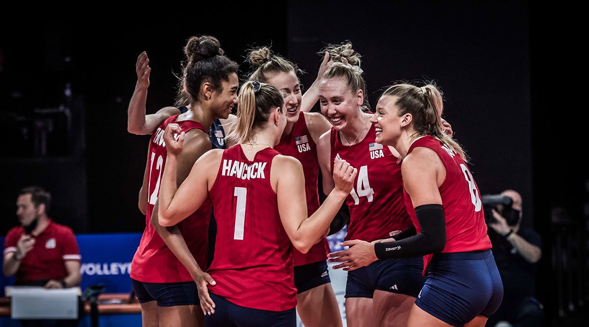 U.S. Women Still Undefeated after Two VNL Rounds - USA Volleyball