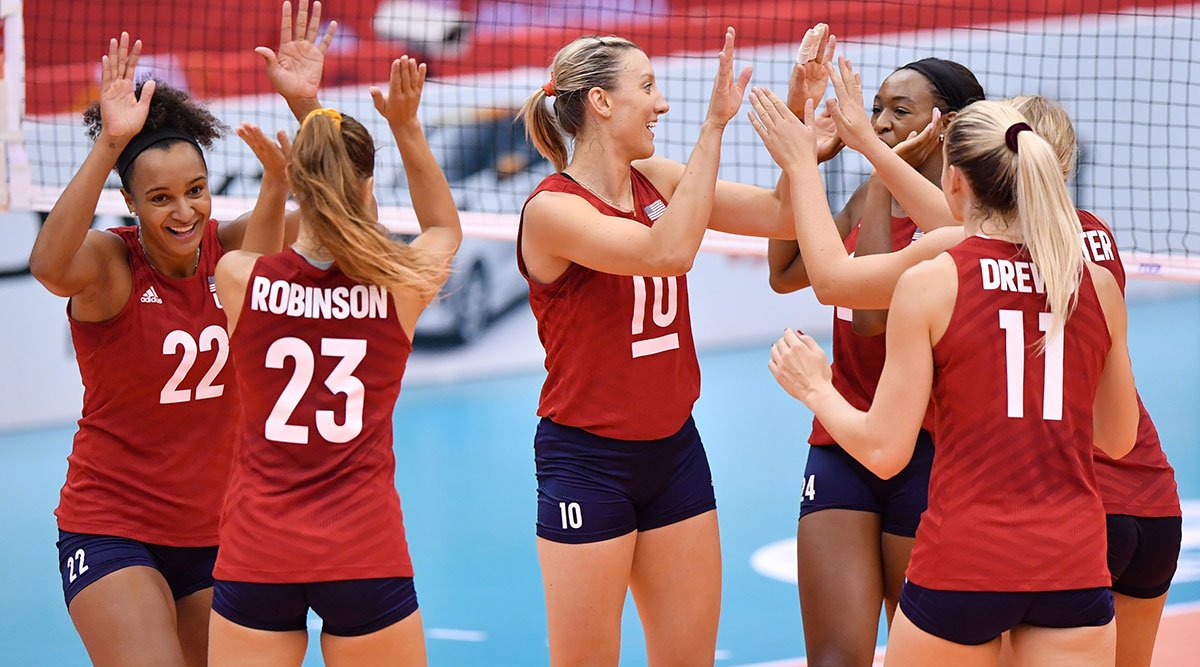 Announces Olympic Women's Volleyball - USA
