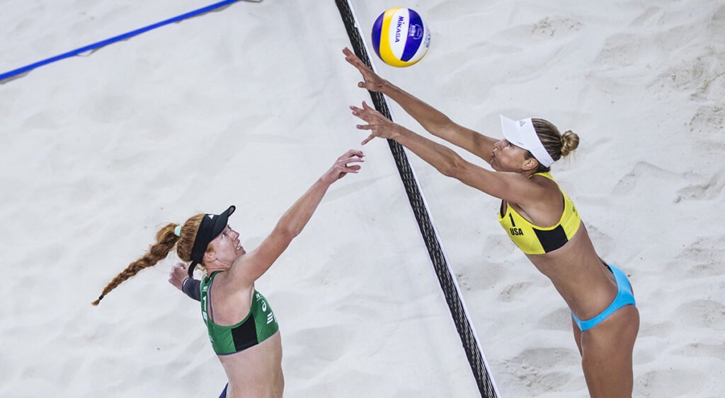 2020 Olympic Games: Claes/Sponcil vs. KEN - USA Volleyball