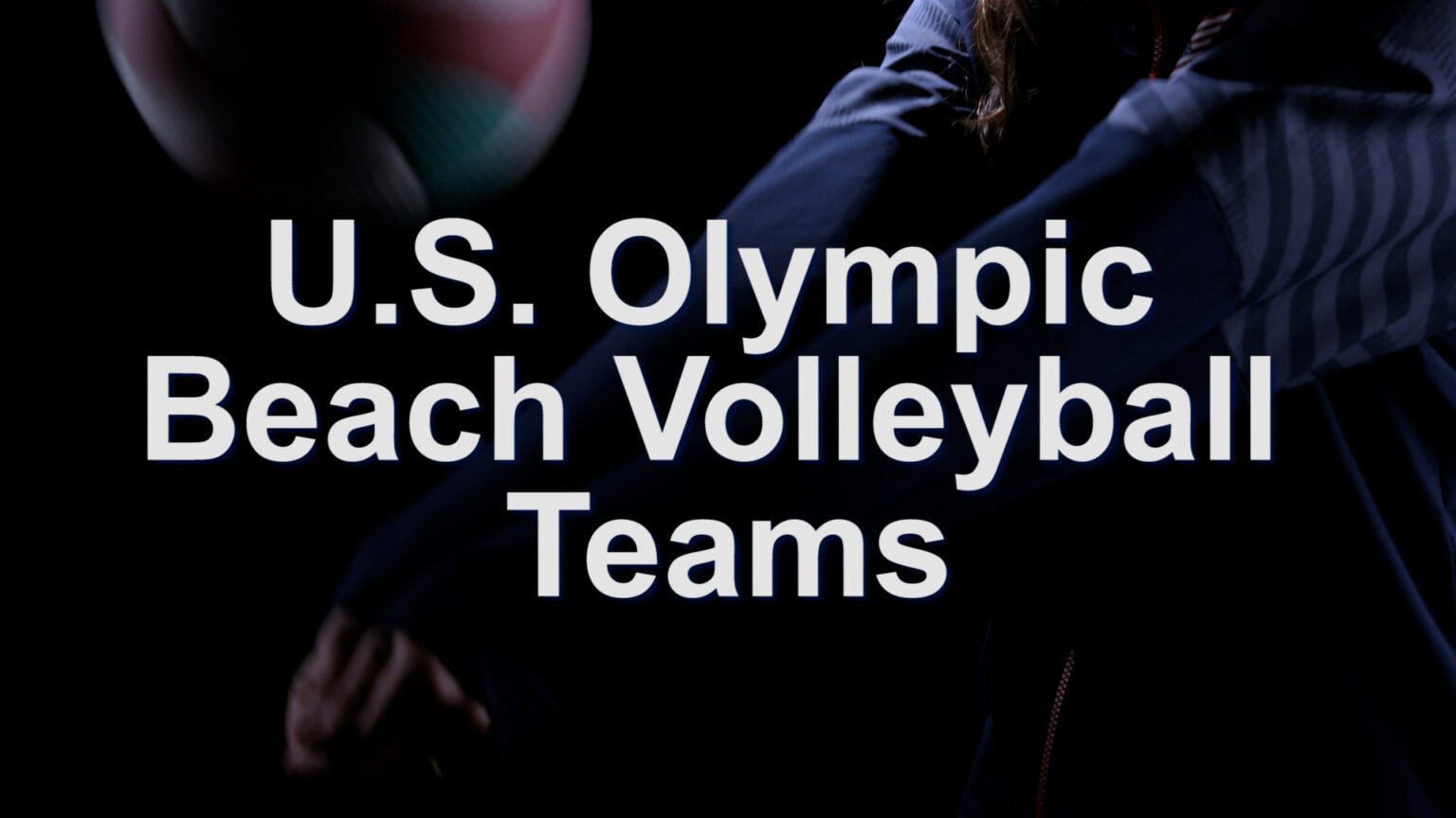 Beach National Team USA Volleyball