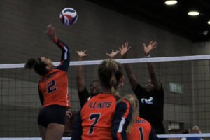 2021 USA Volleyball Open National Championship players up for the block