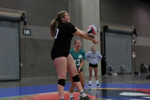 2021 USA Volleyball Open National Championship woman passing