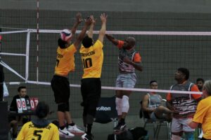2021 USA Volleyball Open National Championship players up for the block
