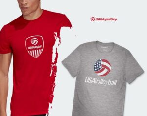USA Volleyball shopo T-shirts