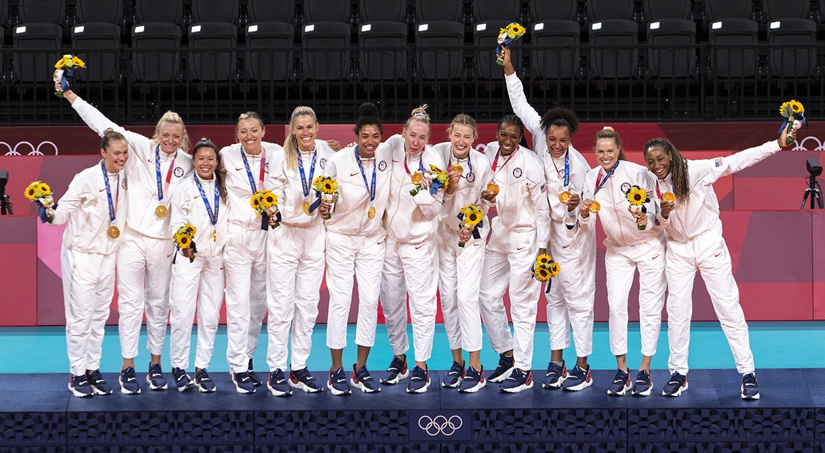 U.S. women's national team gold medal in tokyo