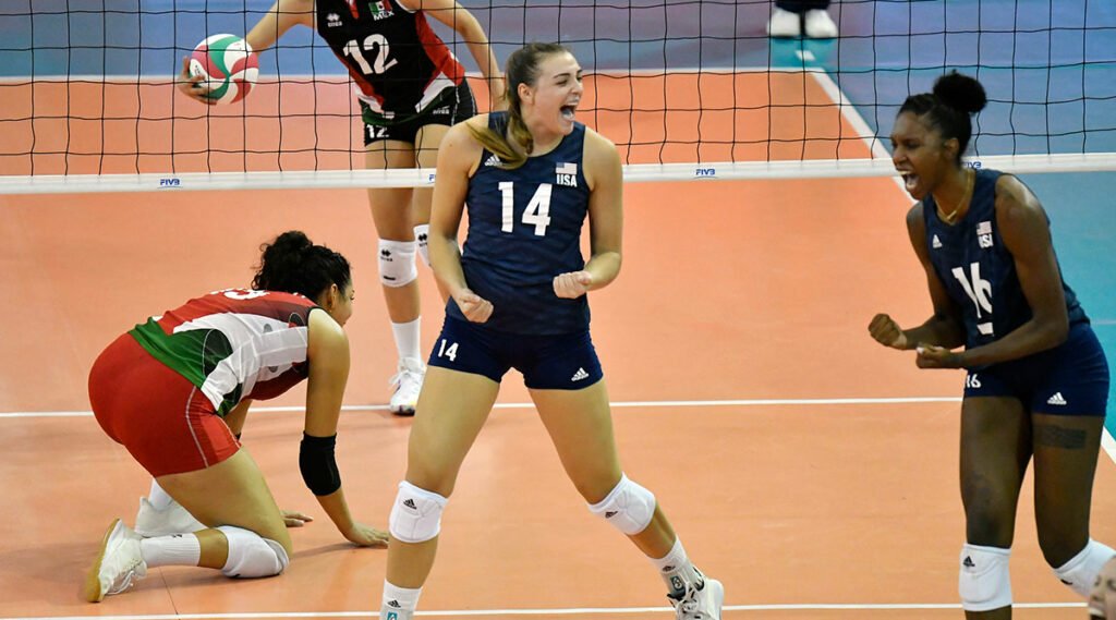 U.S. Women Continue Winning Ways at Pan Am Cup USA Volleyball