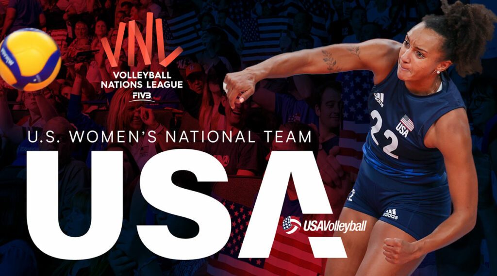 Twentyfive Named to U.S. Women's Roster for VNL USA Volleyball