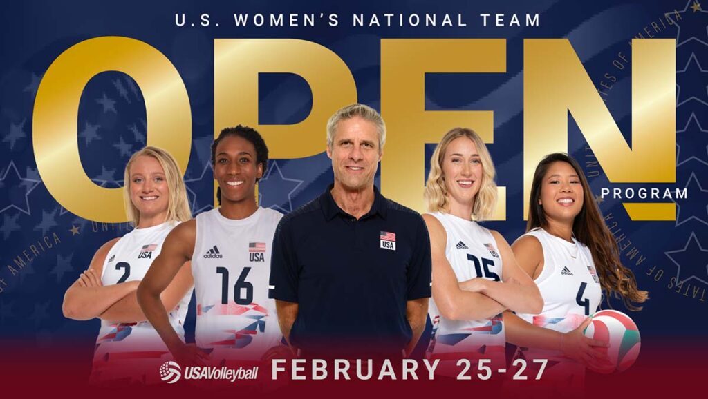 2022 Women's National Team Open Program USA Volleyball