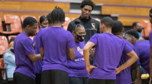 Benedict College coach Gwendolyn Rouse coaching her team