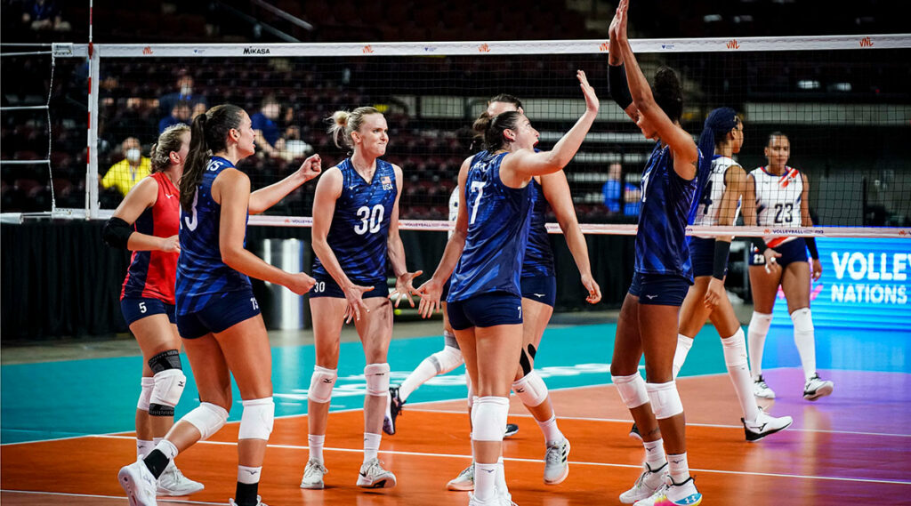 2022 Volleyball Nations League - Women's Week One (USA) - USA Volleyball