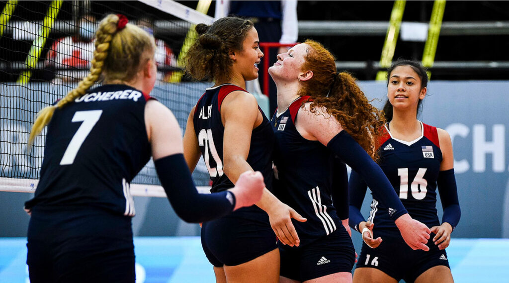 Women's U21 Team Claims Gold at Pan American Cup USA Volleyball