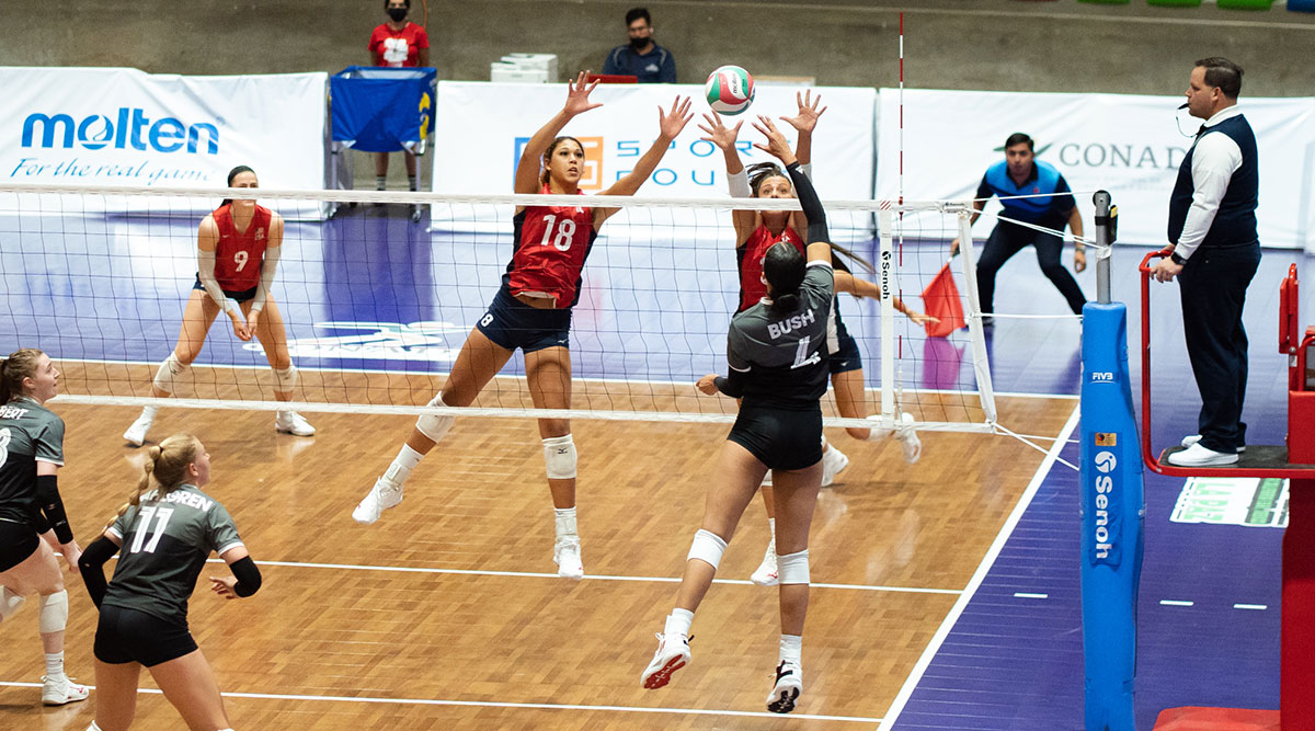 U.S. Women's U21 Team competing at Pan Am Cup