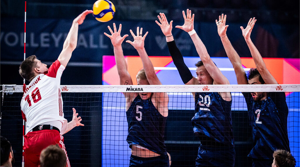U.S. Men Now 6-2 in VNL after Loss to Poland