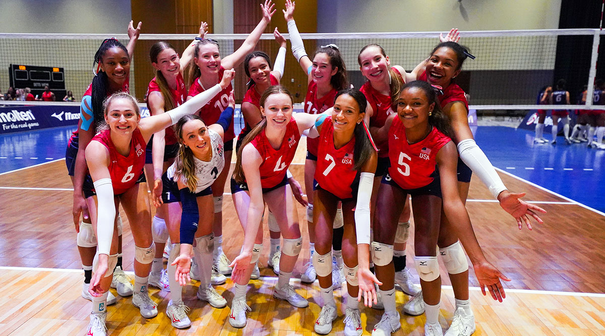 U19 to Play Brazil for Gold Am Cup USA Volleyball