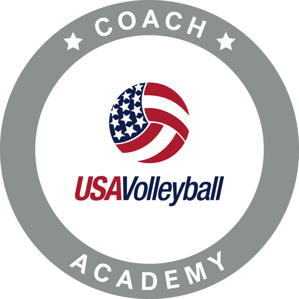 2022 USAV Educ Coach Academy Seal_Silver USA Volleyball
