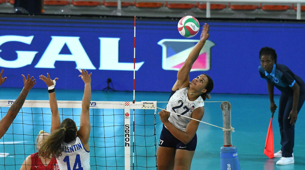 2022 NORCECA Women's Pan American Cup Final Six USA Volleyball