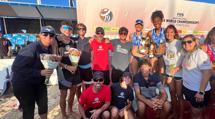 Pater/Massey Win Silver Medal at U19 Beach World Championship