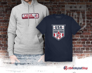 New Arrivals from USA Volleyball shop hoodie and t-shirt