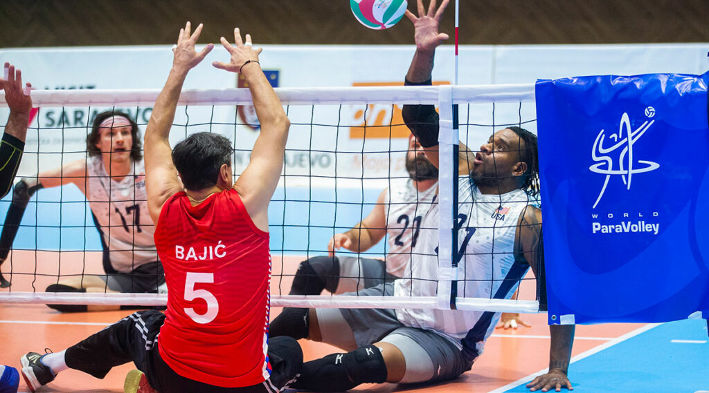 Men's Sitting Team to Play Germany for 5th at Worlds - USA Volleyball