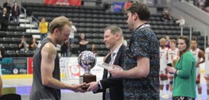 Kyle Anema of Vanguard receives award for winning tournament mvp