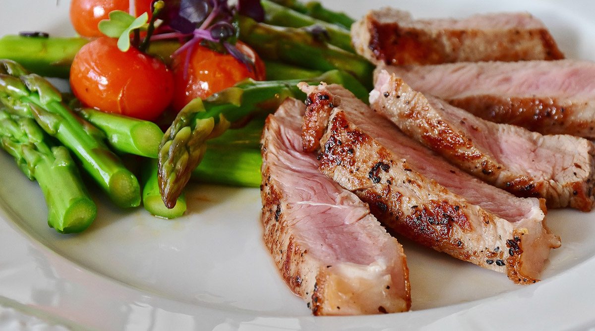 seared tuna and asparagus nutrition