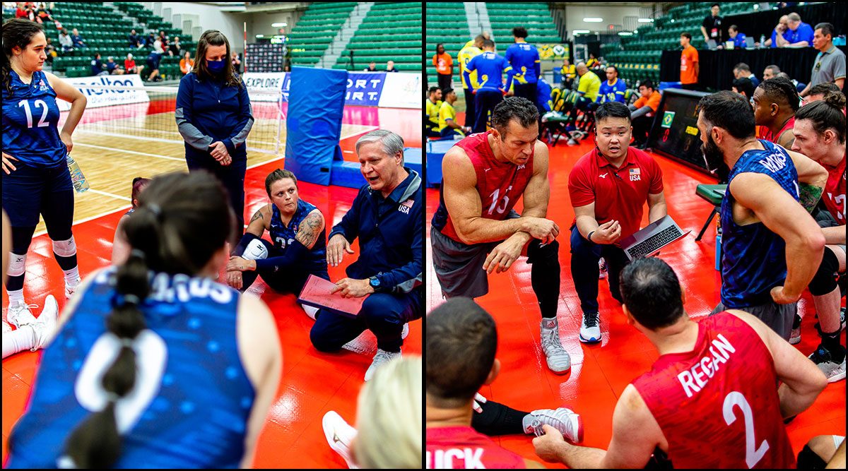 U.S. Women's and Men's Sitting Volleyball Teams