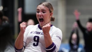Arizona Storm player celebrates