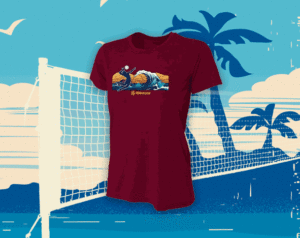 New beach tees for summer at USA Volleyball Shop