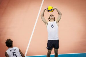Island Doty setting in U.S. Men's U21 win over Mexico.