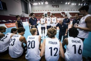 U.S. Men's 21U bench vs. Czechia