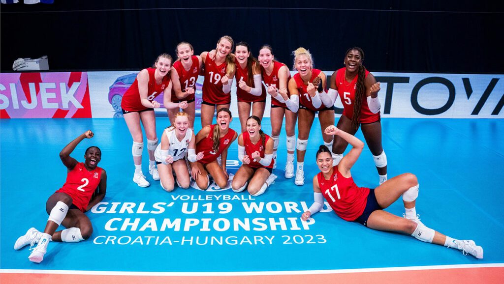 GOLD! Girls U19 Team Wins World Title USA Volleyball