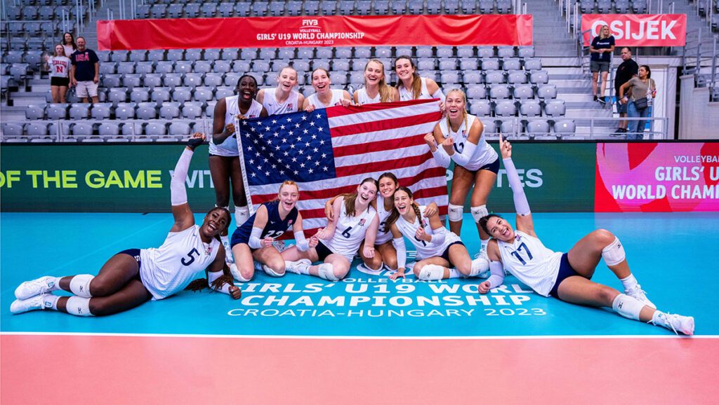 GOLD! Girls U19 Team Wins World Title USA Volleyball