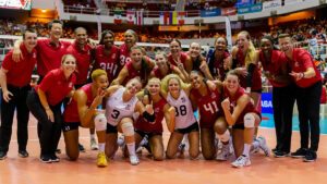 U.S. Women's Team for NORCECA Final 6
