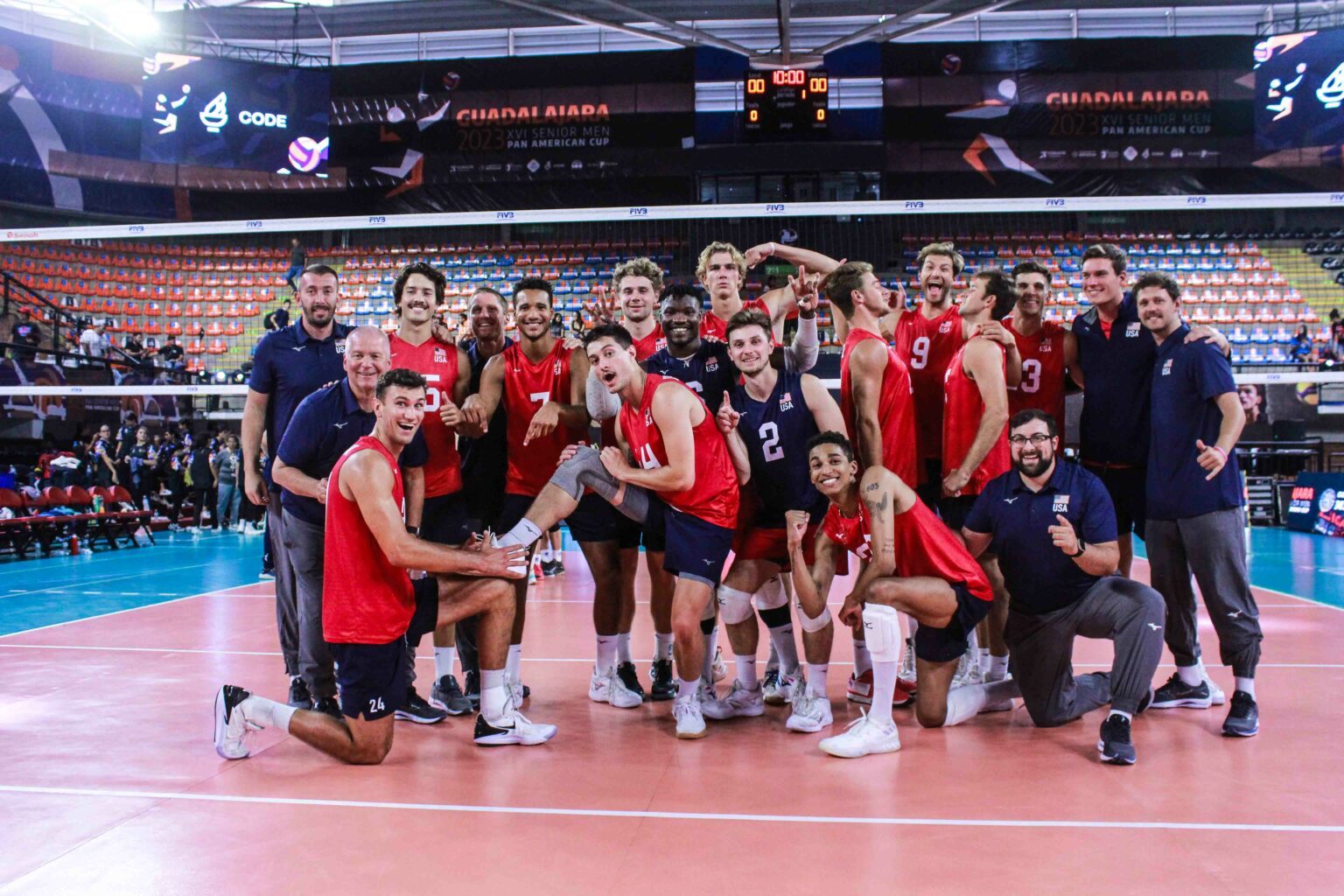 U.S. Men Finish Pan Am Cup in Fifth USA Volleyball