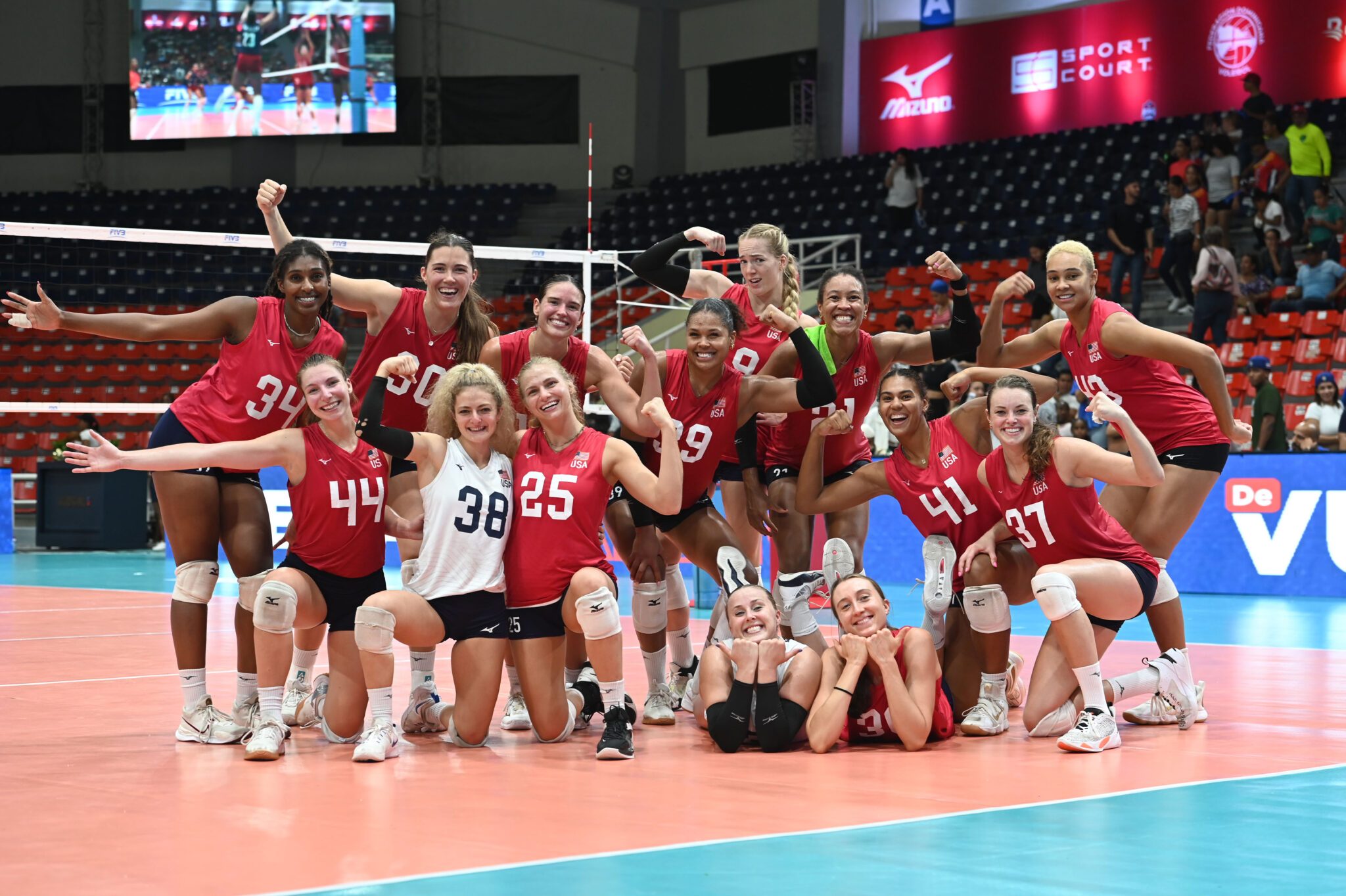 U.S. Women Strike Gold at Pan Am Cup Final Six USA Volleyball