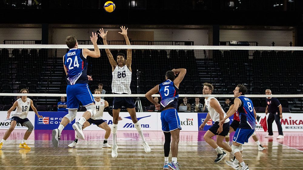 The U.S. Men's National Team plays at the NORCECA Final 6